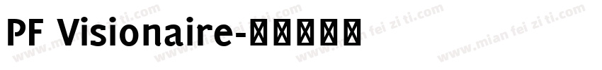 PF Visionaire字体转换